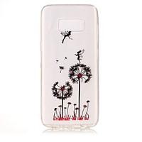 For Samsung Galaxy S8 Plus S8 Case Cover Dandelion Pattern High Permeability TPU Material IMD Craft Phone Case S7 S6 (Edge) S7 S6 S5