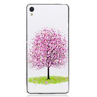 for sony xperia xa case cover tree pattern luminous tpu material imd p ...