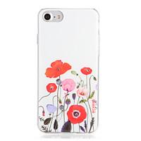 For Apple iPhone 7 7Plus Case Cover Pattern Back Cover Case Flower Soft TPU 6s Plus 6 Plus 6s 6