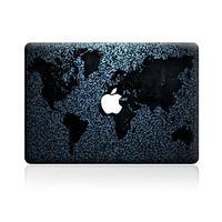 For MacBook Air 11 13/Pro13 15/Pro with Retina13 15/MacBook12 World Map Decorative Skin Sticker