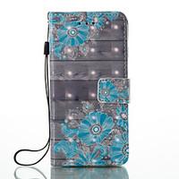 For Apple iPhone 7 Plus 7 Card Holder Wallet with Stand Flip Pattern Case Full Body Case Flower Hard PU Leather 6s Plus 6Plus 6s 6 5s 5