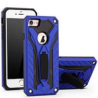 For Apple iPhone 7 7 Plus iPhone 6s 6 Plus iPhone SE 5s 5 Case Cover with Stand Plastic with TPU Frame