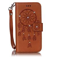 For SamsungS7 edge S7 Card Holder with Stand Flip Case Full Body Case Dream Catcher Hard PU Leather for S6 edge S6 S5mini S5 S4mini S4 S3 8190