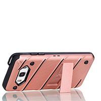 For Samsung J7 (2016) J5 (2016) Cover Case Shockproof with Stand Back Cover Case Solid Color Hard PC J7 Prime J5 Prime J2 Prime