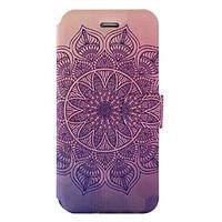 For Samsung Galaxy S8 S8Plus Case Cover Mandala Pattern Painted PU Material Card Holder Mobile Phone Holster Phone Case S7 S7Edge
