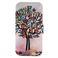 For Wiko Lenny3 Wiko Jerry Case Cover Butterfly Tree Pattern Painted PU Material Card Holder Mobile Phone Holster Phone Case