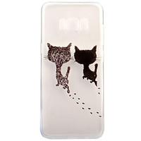 for samsung galaxy s8 plus s8 case cover cute kitten pattern painted h ...