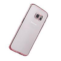 For Samsung S8 Plus S8 Plating Ultra-thin Transparent Case Back Cover Case Solid Color Soft TPU S7 Edge S7 S6 Edge Plus S6 Edge S6