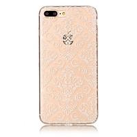 for iphone 7 plus 7 tpu material imd process palace flower pattern pho ...