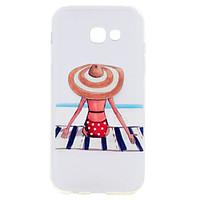 for samsung galaxy a52017 a32017 phone case beach girl pattern soft tp ...