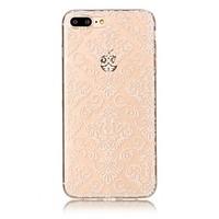 for iphone 7 7 plus case cover transparent pattern back cover case flo ...