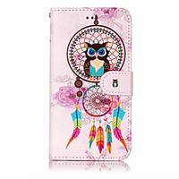 For Huawei P10 Lite P8 Lite (2017) PU Leather Material Windset Owl Pattern Relief Phone Case P10 Plus P10 P9 Lite P8 Lite