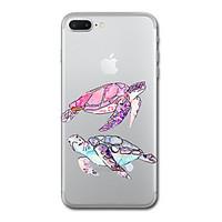 For iPhone 7 Plus 7 Case Cover Transparent Pattern Back Cover Case Animal Cartoon Soft TPU for 6s Plus 6s 6 Plus 6 5s 5 SE