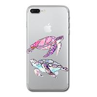 for iphone 7 plus 7 case cover transparent pattern back cover case ani ...