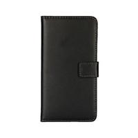 For Nokia Case Wallet / Card Holder / with Stand Case Full Body Case Solid Color Hard PU Leather Nokia Nokia Lumia 925