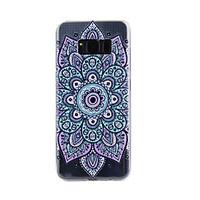 For Samsung Galaxy S8 Plus S8 Case Cover Datura Flowers Pattern Drop Glue Varnish High Quality TPU Material Phone Case S7 Edge S7 S5