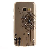 For Samsung Galaxy A3 A5 (2016) (2017) Case Cover Dandelion Pattern HD Painted Drill TPU Material IMD Process High Penetration Phone Case