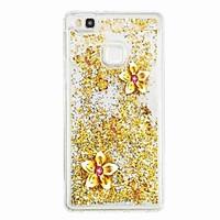 For Huawei P9 Lite Huawei P8 Lite Flowing Liquid Pattern Case Back Cover Case Butterfly Soft TPU