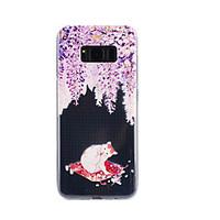 For Samsung Galaxy S8 Plus S8 Case Cover Cat Pattern Drop Glue Varnish High Quality TPU Material Phone Case S7 Edge S7 S5