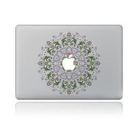 For MacBook Air 11 13/Pro13 15/Pro With Retina13 15/MacBook12 The Circle Wreath Decorative Skin Sticker