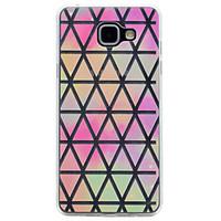 For Samsung Galaxy A3(2017) A5(2017) Case Cover Transparent Pattern Back Cover Case Geometric Soft TPU for A7(2017) A5(2016) A3(2016)
