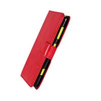 For Nokia Case Wallet / Card Holder / with Stand Case Full Body Case Solid Color Hard PU Leather Nokia Nokia Lumia 625