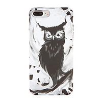 For Apple iPhone 7 7Plus Pattern Case Back Cover Case Owl Hard PC 6s plus 6 plus 6s 6