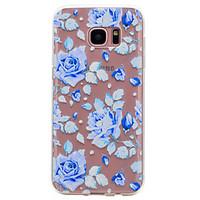 For Samsung Galaxy S8 Plus S8 Case Cover Transparent Pattern Back Cover Case Flower Soft TPU for S7 edge S7 S6 edge S6 S5 Mini S5
