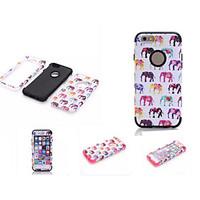 For iPhone 6 Case / iPhone 6 Plus Case Shockproof / Waterproof / Dustproof Case Full Body Case Elephant Soft SiliconeiPhone 6s Plus/6