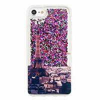 For iPhone 7 7 Plus Flowing Liquid Pattern Case Back Cover Case Eiffel Tower Soft TPU for iPhone 6s 6 Plus SE 5S 5 5C 4S