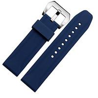 For Garmin Fenix 3 HR 26mm BUREI Watch Band Strap Solid color Silicone Sport Band