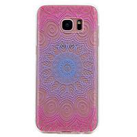 For Samsung Galaxy S8 Plus S8 Case Cover Transparent Pattern Back Cover Case Mandala Soft TPU for S7 edge S7 S6 edge S6 S5 Mini S5