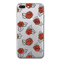 For iPhone 7 plus 7 Case Cover Transparent Pattern Back Cover Case Tile Flower Soft TPU for iPhone 6s Plus 6s 6 Plus 6 5s 5 SE