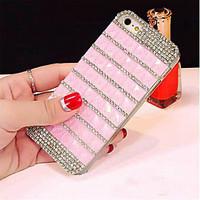 For iPhone 5 Case Rhinestone Case Back Cover Case Glitter Shine Hard PC iPhone SE/5s/5