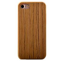 For iPhone 7 Case / iPhone 7 Plus Case IMD Case Back Cover Case Wood Grain Hard Wooden Apple iPhone 7 Plus / iPhone 7
