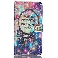 For Samsung Galaxy Note Wallet / Card Holder / with Stand / Flip Case Full Body Case Word / Phrase PU Leather Samsung Note 4 / Note 3