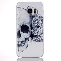 For Samsung Galaxy S7 Edge Pattern Case Back Cover Case Skull PC Samsung S7 edge plus / S7 edge / S7