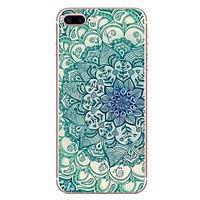 For Apple iPhone 7 7 Plus 6S 6 Plus Case Cover Blue And White Pattern HD Painted TPU Material Soft Case Phone Case