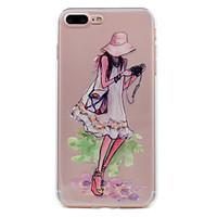 For iPhone 7 Plus 7 Phone Case Sexy Girl Pattern Soft TPU Material Phone Case 6S Plus 6S 6 SE 5S 5