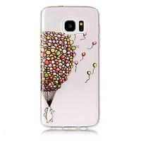 For Samsung Galaxy S8 Plus S8 Embossed Balloon Pattern High Quality TPU Soft Phone Case for S7 Edge S7