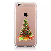For Pattern Case Back Cover Case Christmas Tree Soft TPU for for iPhone 7 7 Plus 6s 6 Plus SE 5s 5 4s 4 5C
