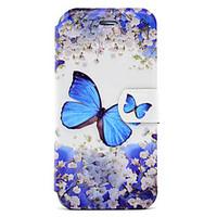 For Apple iPhone7 7 Plus Case Cover Butterfly Pattern HD Painted Voltage TPU Process PU Skin Phone Case