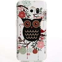 for galaxy s7 s8 s7 edge s8 plus cartoon black owl tpu protection back ...