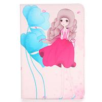 For Apple iPad (2017) Pro 9.7\'\' Case Cover with Stand Flip Pattern Full Body Case Sexy Lady Flower Hard PU Leather Air 2 Air ipad2 3 4