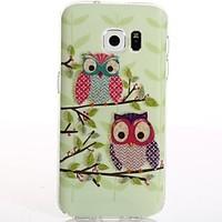 for samsung galaxy s8 plus s8 cartoon couple owl tpu protection back c ...