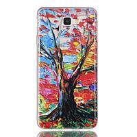 For Samsung Galaxy J7 J5 Prime Case Cover Colorful Tree Pattern Relief Dijiao TPU Material High Through The Phone Case J7 J5 J3 (2017) (2016)