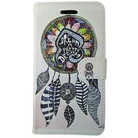 For Huawei Case / P8 / P8 Lite Wallet / Card Holder / with Stand Case Full Body Case Dream Catcher Hard PU Leather HuaweiHuawei P8 /