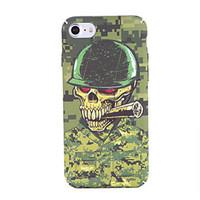 For Apple iPhone 7 7Plus Pattern Case Back Cover Case Skull Hard PC 6s plus 6 plus 6s 6