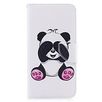 for iphone 7plus 7 phone case pu leather material giant panda pattern  ...