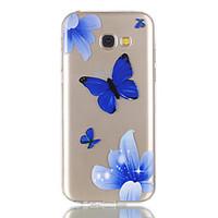 For Samsung Galaxy A5 A3 (2017) Case Cover Butterfly Pattern Relief Dijiao TPU Material High Through The Phone Case